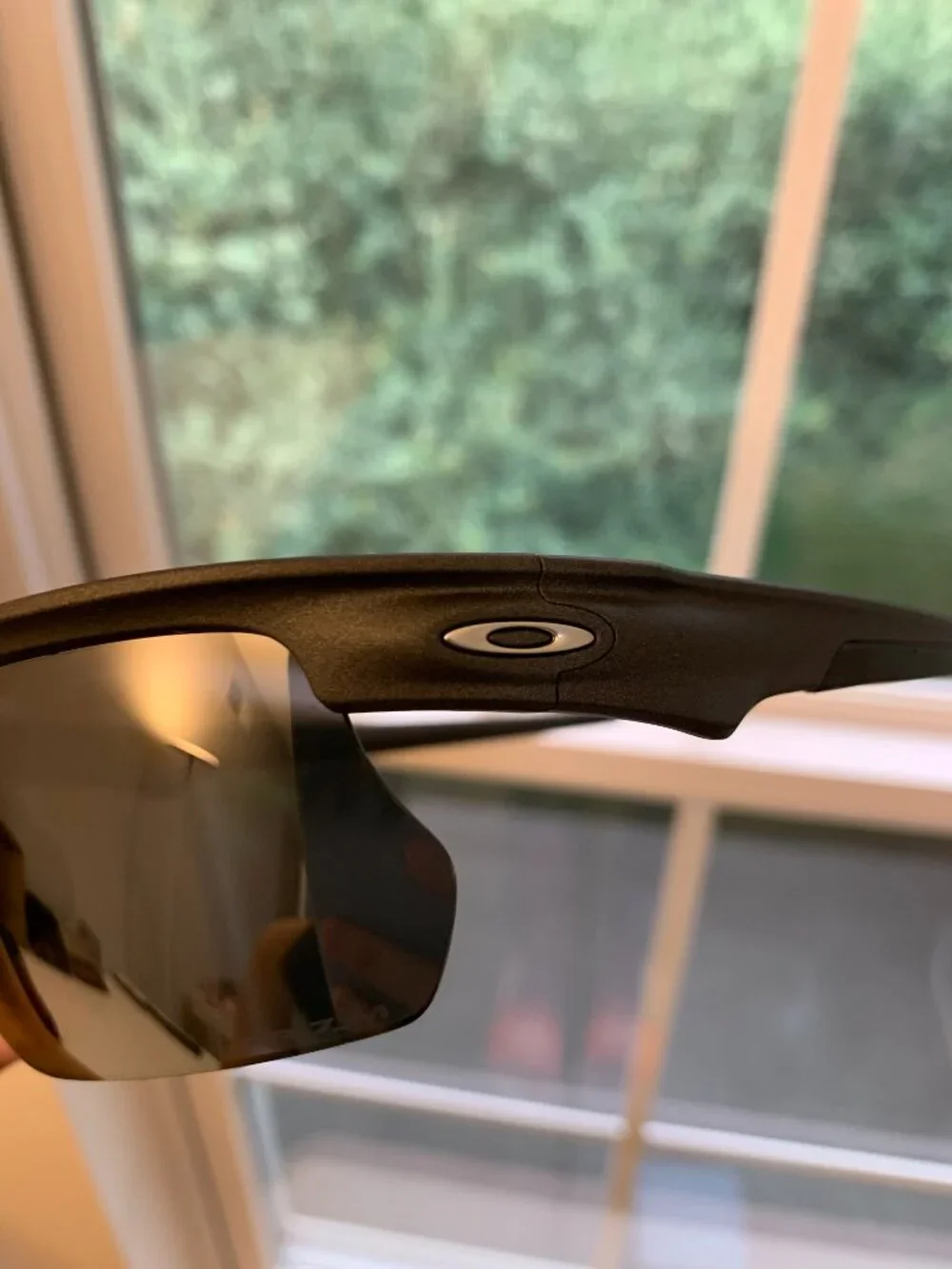 Oakley Bisphaera Sunglasses OO9400-0268 Matte Steel Prizm Black Mirror